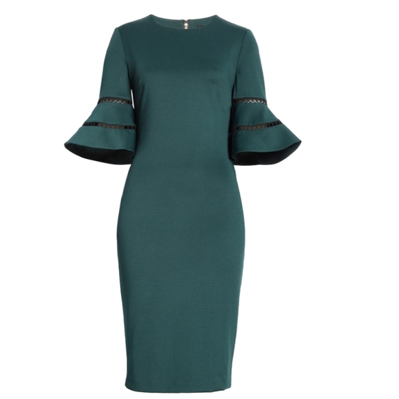 🍒NWOT🍒 TED BAKER CHIC BODYCON DRESS - Picture 2 of 6